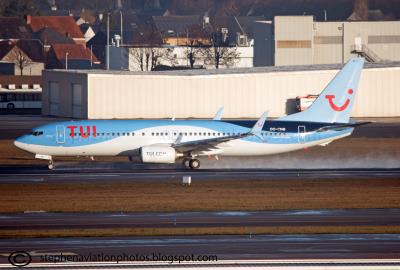 Photo of aircraft OO-TNB operated by TUI Airlines Belgium