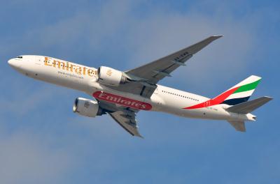 Photo of aircraft A6-EWB operated by Emirates