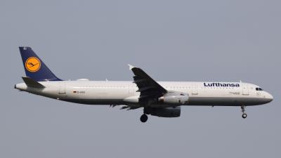 Image of aircraft registration D-AISU - A A321-231 operated by Lufthansa