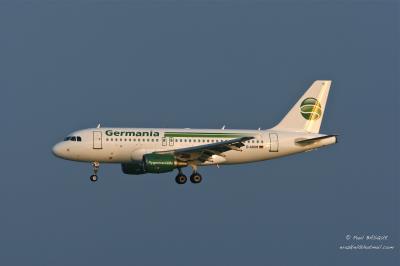 Photo of aircraft D-AHIM operated by Germania
