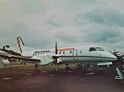 Photo of aircraft SE-E63 operated by Saab Aircraft AB