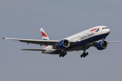 Photo of aircraft G-VIIN operated by British Airways