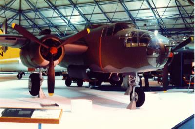 Image of aircraft registration 44-29366 - A TB-25N Mitchell operated by Royal Air Force Museum