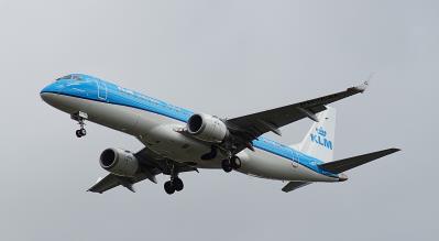 Image of aircraft registration PH-EXF - A ERJ-190-STD (ERJ-190-100) operated by KLM Cityhopper