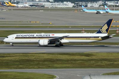 Photo of aircraft 9V-SCR operated by Singapore Airlines