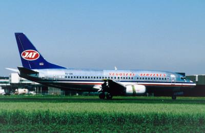 Photo of aircraft YU-ANI operated by JAT Yugoslav Airlines