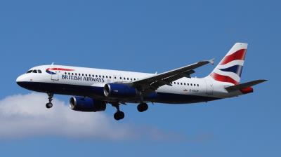 Image of aircraft registration G-EUUP - A A320-232 operated by British Airways