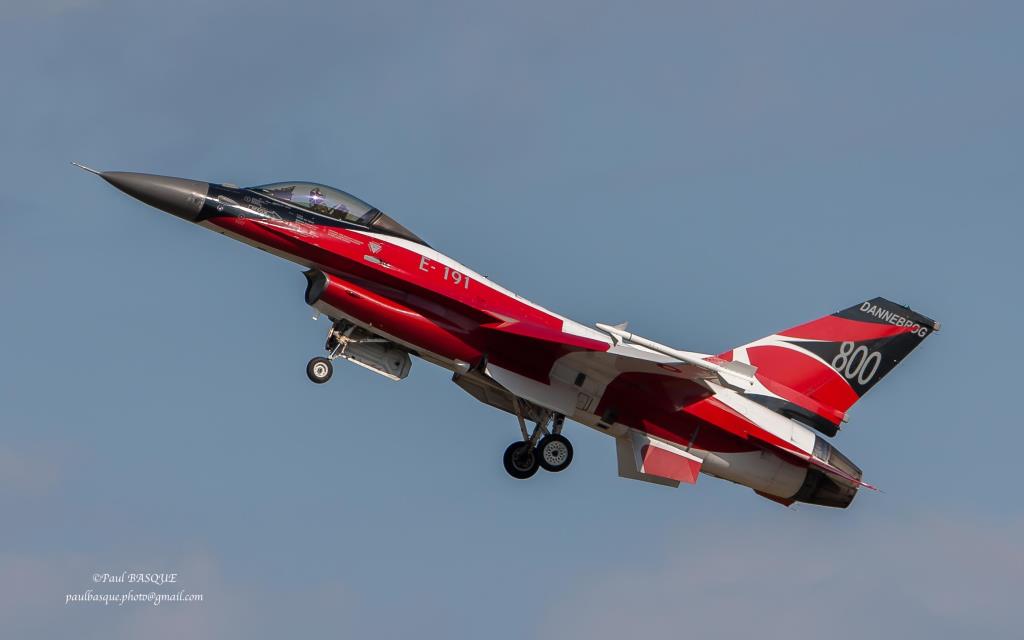 Photo of aircraft E-191 operated by Royal Danish Air Force