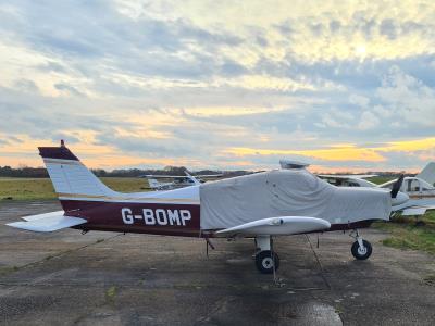 Photo of aircraft G-BOMP operated by Haim Merkado