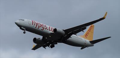 Image of aircraft registration TC-CPG - A 737-82R(WL) operated by Pegasus