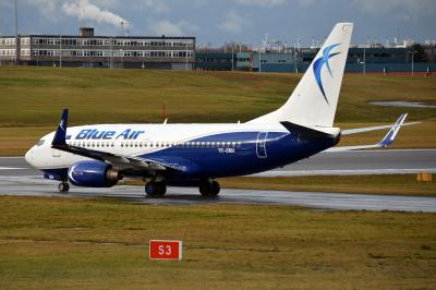 Photo of aircraft YR-BMA operated by Blue Air