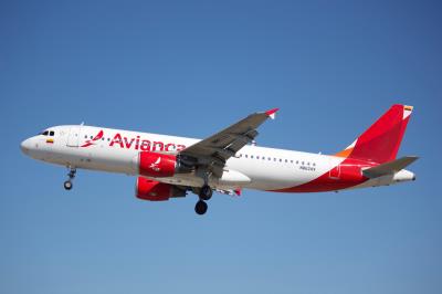 Photo of aircraft N862AV operated by Avianca