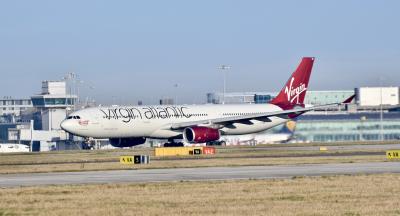 Image of aircraft registration G-VINE - A A330-343 operated by Virgin Atlantic Airways