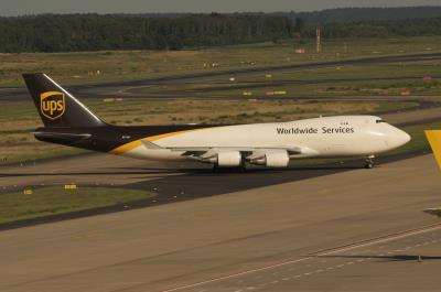 Image of aircraft registration N572UP - A 747-44AF operated by United Parcel Service (UPS)