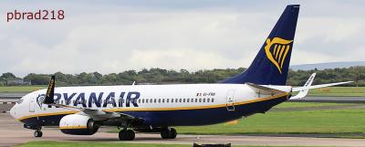 Image of aircraft registration EI-FZN - A 737-800(WL) operated by Ryanair