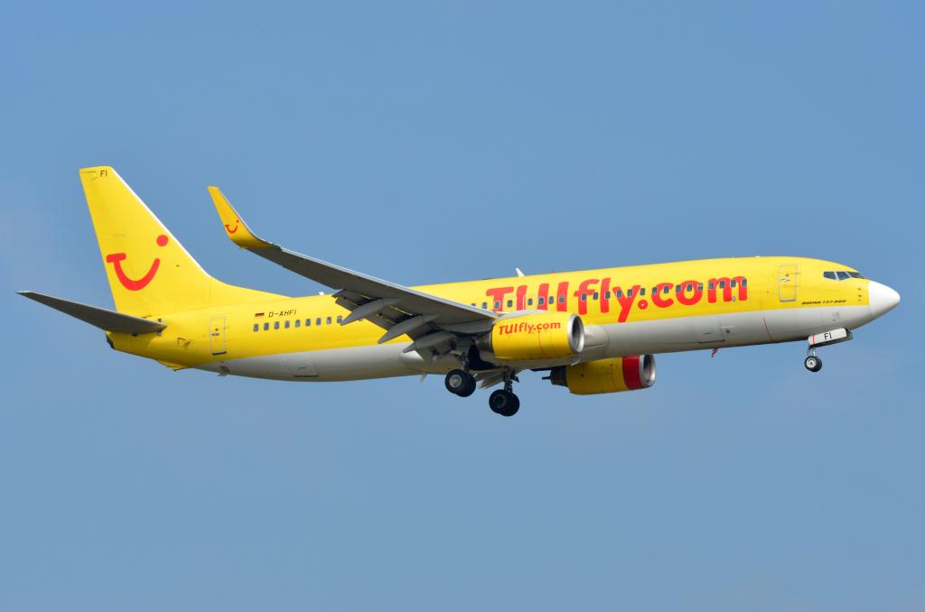 Photo of aircraft D-AHFI operated by TUIfly
