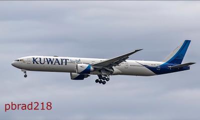 Image of aircraft registration 9K-AOK - A 777-300(ER) operated by Kuwait Airways
