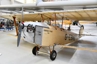 Image of aircraft registration G-EBMB - A Hawker Cygnet operated by Hawker Aircraft Ltd