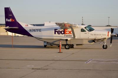 Photo of aircraft N747FE operated by FedEx-Mountain Air Cargo