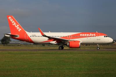 Image of aircraft registration G-UZLI - A A320-251N(WL) operated by easyJet