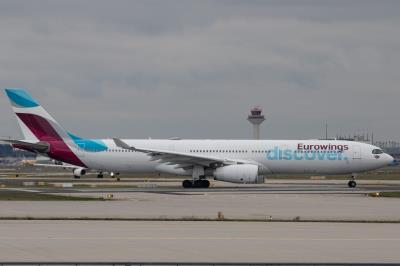 Photo of aircraft D-AIKC operated by Discover Airlines