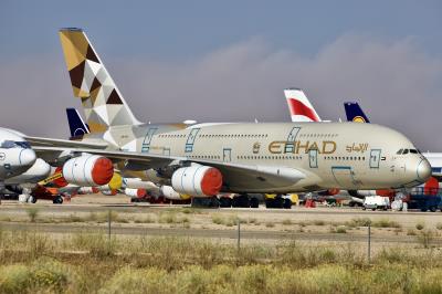Image of aircraft registration A6-APJ - A A380-861 operated by Etihad Airways
