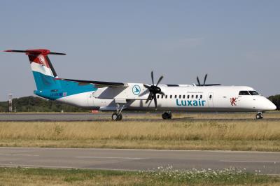 Photo of aircraft LX-LGN operated by Luxair