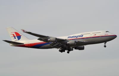 Image of aircraft registration 9M-MPO - A 747-4H6 operated by Malaysia Airlines