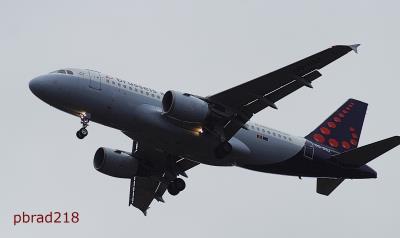 Image of aircraft registration OO-SSJ - A A319-111 operated by Brussels Airlines