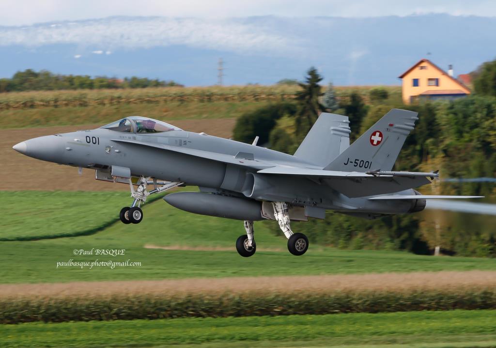 Photo of aircraft J-5001 operated by Swiss Air Force