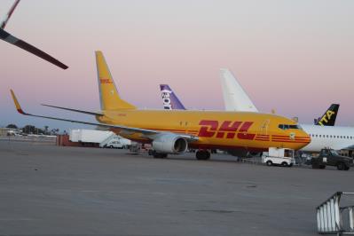 Photo of aircraft N859AM operated by DHL