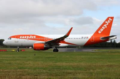 Photo of aircraft HB-JXU operated by easyJet Switzerland