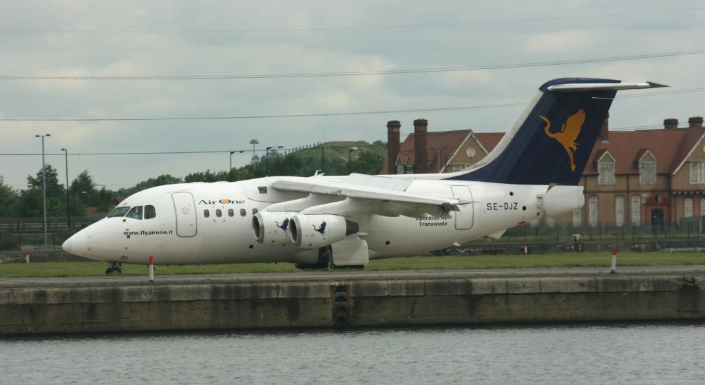 Photo of aircraft SE-DJZ operated by Air One