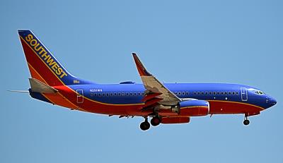 Image of aircraft registration N291WN - A 737-7H4(WL) operated by Southwest Airlines