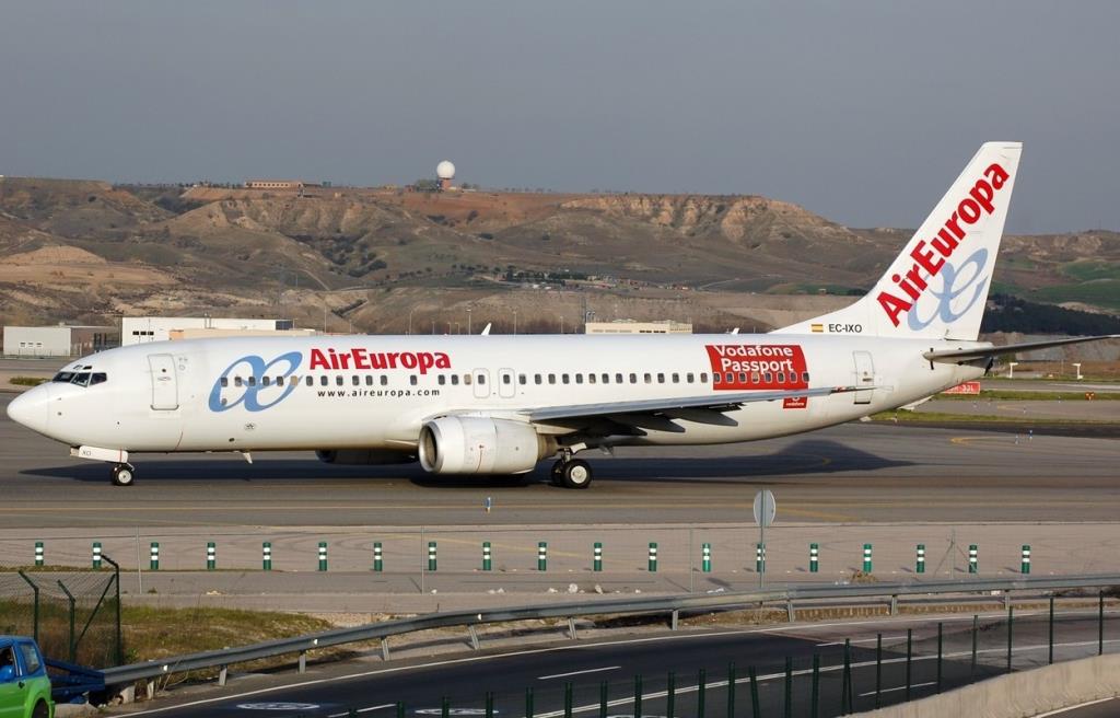 Photo of aircraft EC-IXO operated by Air Europa