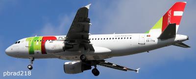 Image of aircraft registration CS-TTG - A A319-111 operated by TAP - Air Portugal