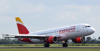 Photo of aircraft EC-MEG operated by Iberia Express