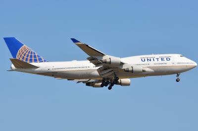 Image of aircraft registration N178UA - A 747-422 operated by United Airlines