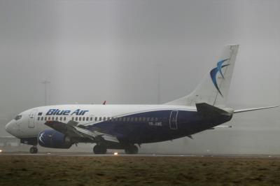 Photo of aircraft YR-AME operated by Blue Air