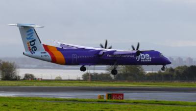 Image of aircraft registration G-PRPL - A DHC-8-402Q operated by Flybe