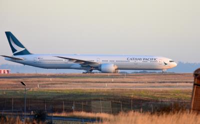 Photo of aircraft B-KPX operated by Cathay Pacific Airways