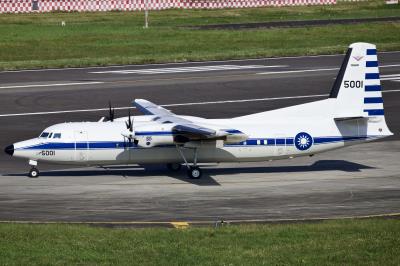 Photo of aircraft 5001 operated by Republic of China Air Force (RoCAF)