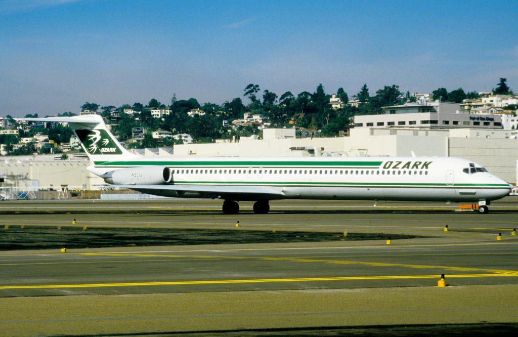 Photo of aircraft N951U operated by Ozark Air Lines