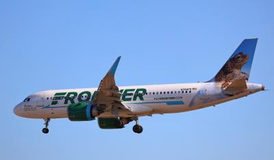 Photo of aircraft N394FR operated by Frontier Airlines