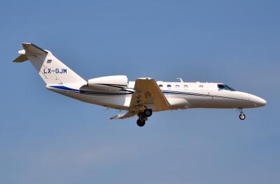 Photo of aircraft LX-GJM operated by Global Jet Luxembourg