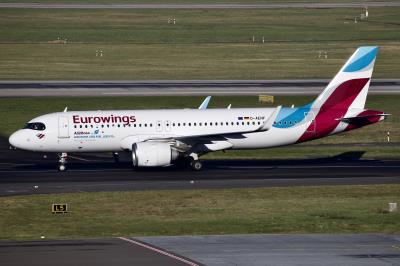 Photo of aircraft D-AENF operated by Eurowings