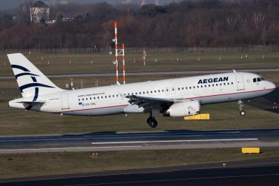 Photo of aircraft SX-DVL operated by Aegean Airlines