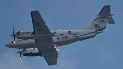 Image of aircraft registration G-ZVIP - A King Air 200 operated by Capital Air Charter Ltd