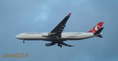 Image of aircraft registration TC-JOD - A A330-303 operated by Turkish Airlines