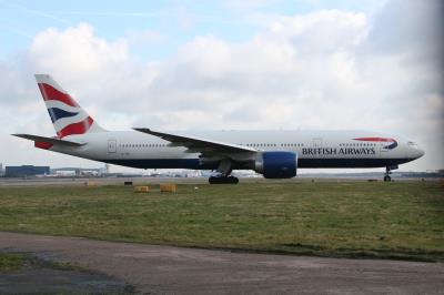 Image of aircraft registration G-VIIA - A 777-236(ER) operated by British Airways